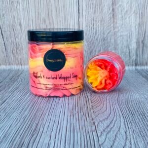 Rhubarb & Custard Whipped Soap